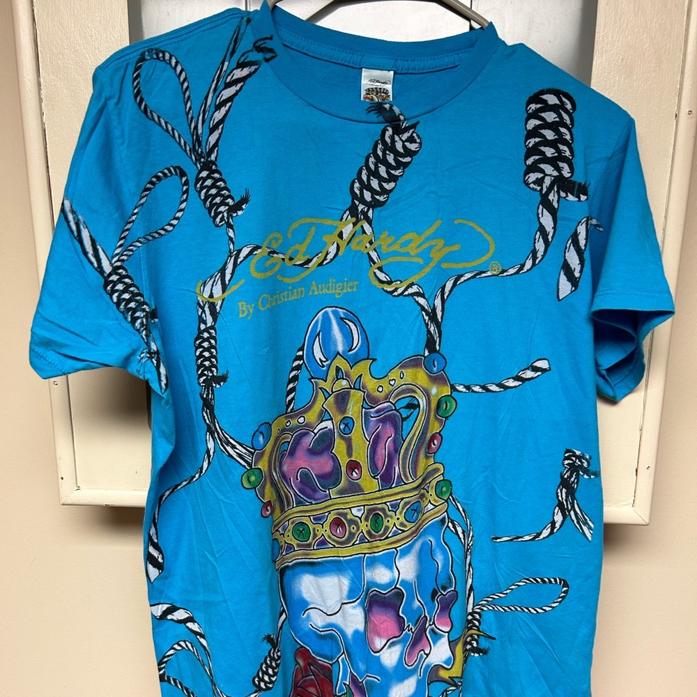 Ed hardy y2k tshirt
